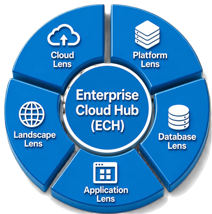 Enterprise Cloud Hub lens overview